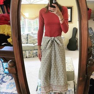 Liz Claiborne Maxi Peasant Skirt